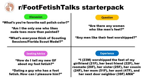 footfetishtalks|r/FootFetishTalks: Friendly Footnotes on those Fantastic Feet on .